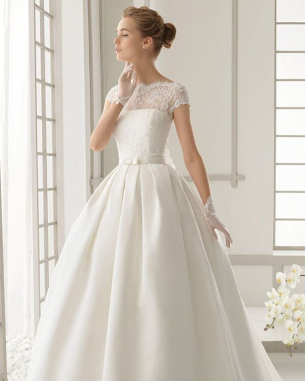 Vestido Mikado en A Rosa Clará 2016