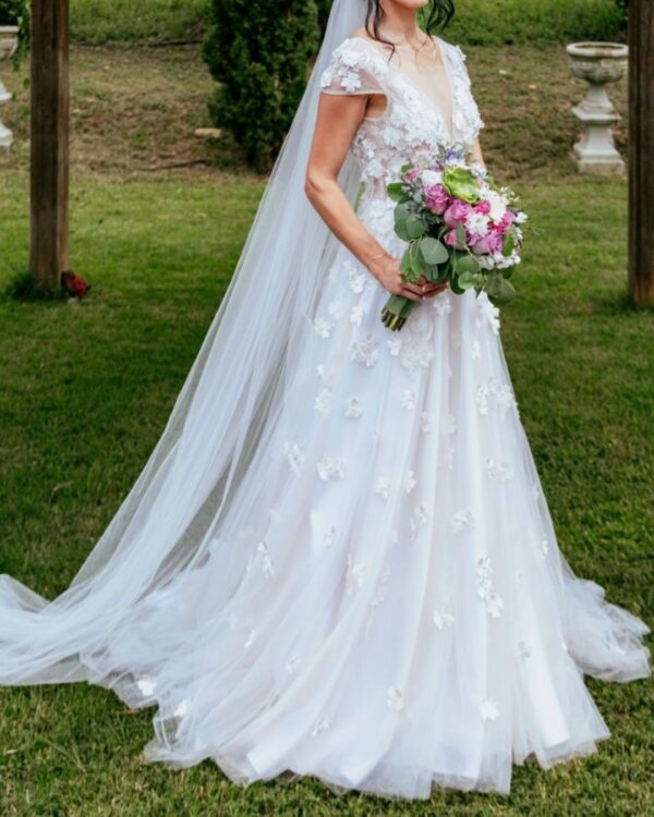 Vestido corte en A Ernestina Couture