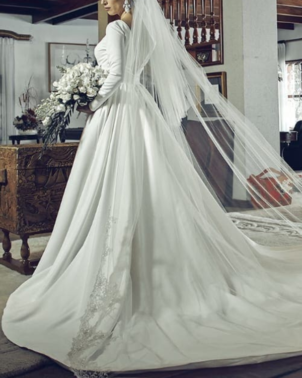 Vestido corte en A sin marca