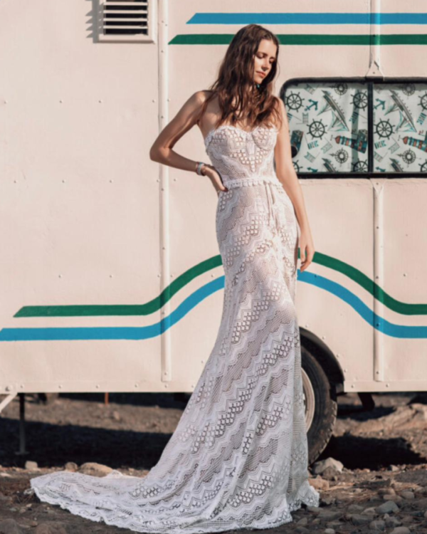 vestido tejido crochet Ariamo