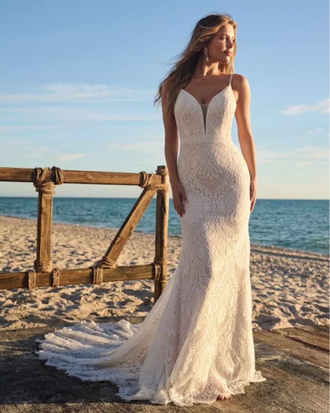 Vestido sirena Rebecca Ingram